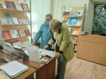 Книжные выставки: «Арсенал и щит России», «О Белёве, о крае, о Родине», «Война. Победа. Память», «Путешествуем по Тульскому краю», «Люби и изучай свой край!», «Год семьи в библиотеке»