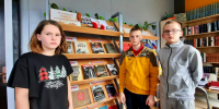 Книжно-иллюстративную выставку «В книжной памяти — мгновения войны» - Библиотека имени В.А. Жуковского