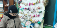 Ретро-выставка новогодних игрушек «Новый год стучится в дверь» - Библиотека имени В.А. Жуковского